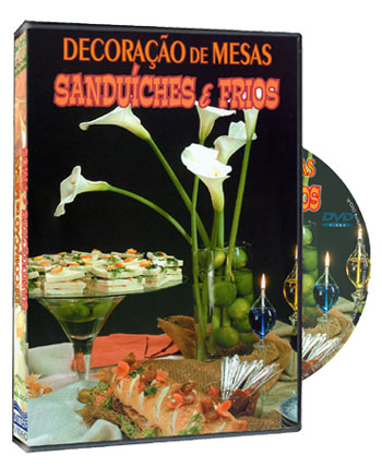 DVD DECORAO DE MESAS - SANDUCHES E FRIOS 